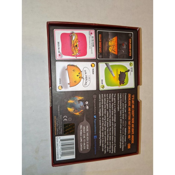 Exploding Kittens Original Edition Hilarious Games for Family Game Night Funny - Picture 6 of 6